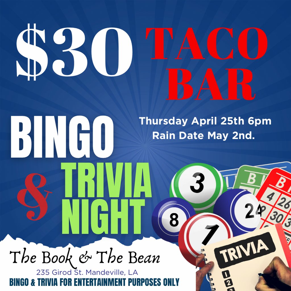 TACO BAR - Bingo & Trivia Night!