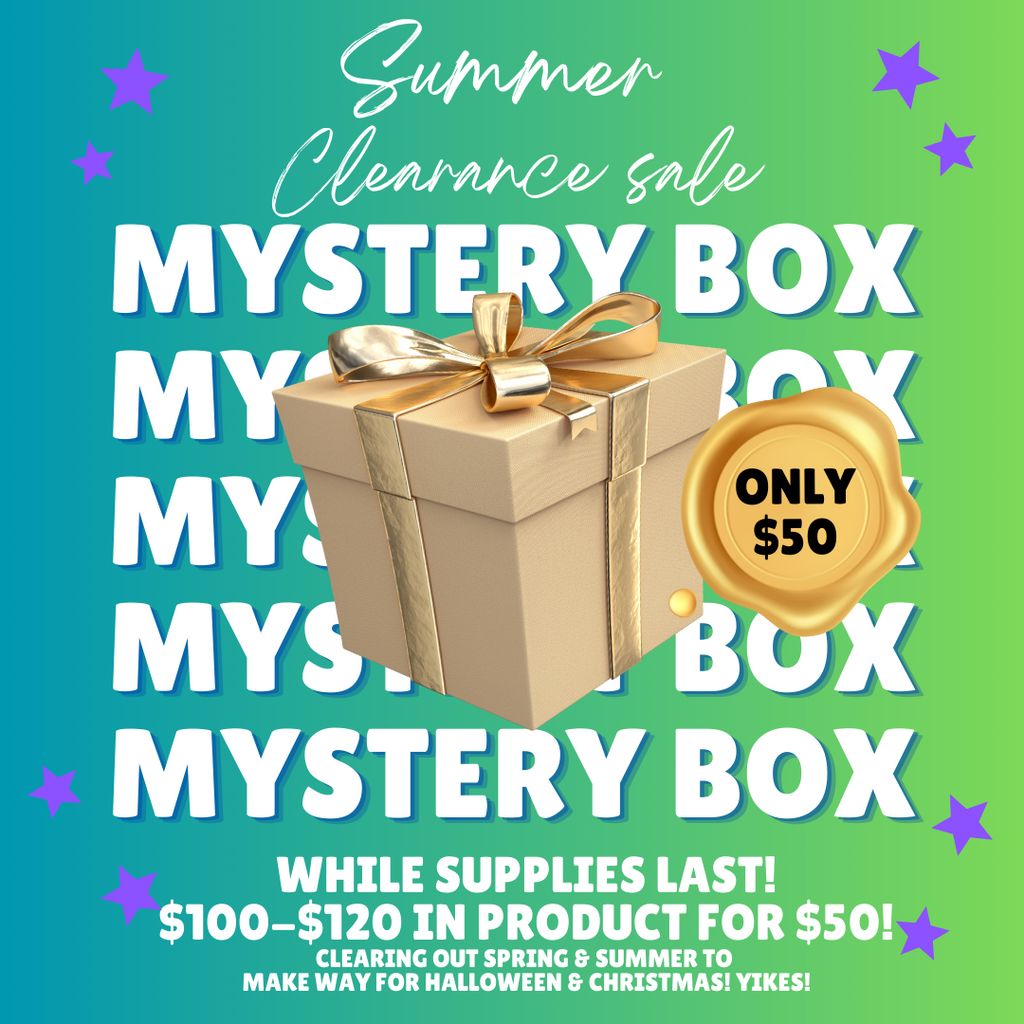 SUMMER CLEARANCE SALE ~ MYSTERY BOX! UP TO $100 IN PRODUCTS FOR $50!